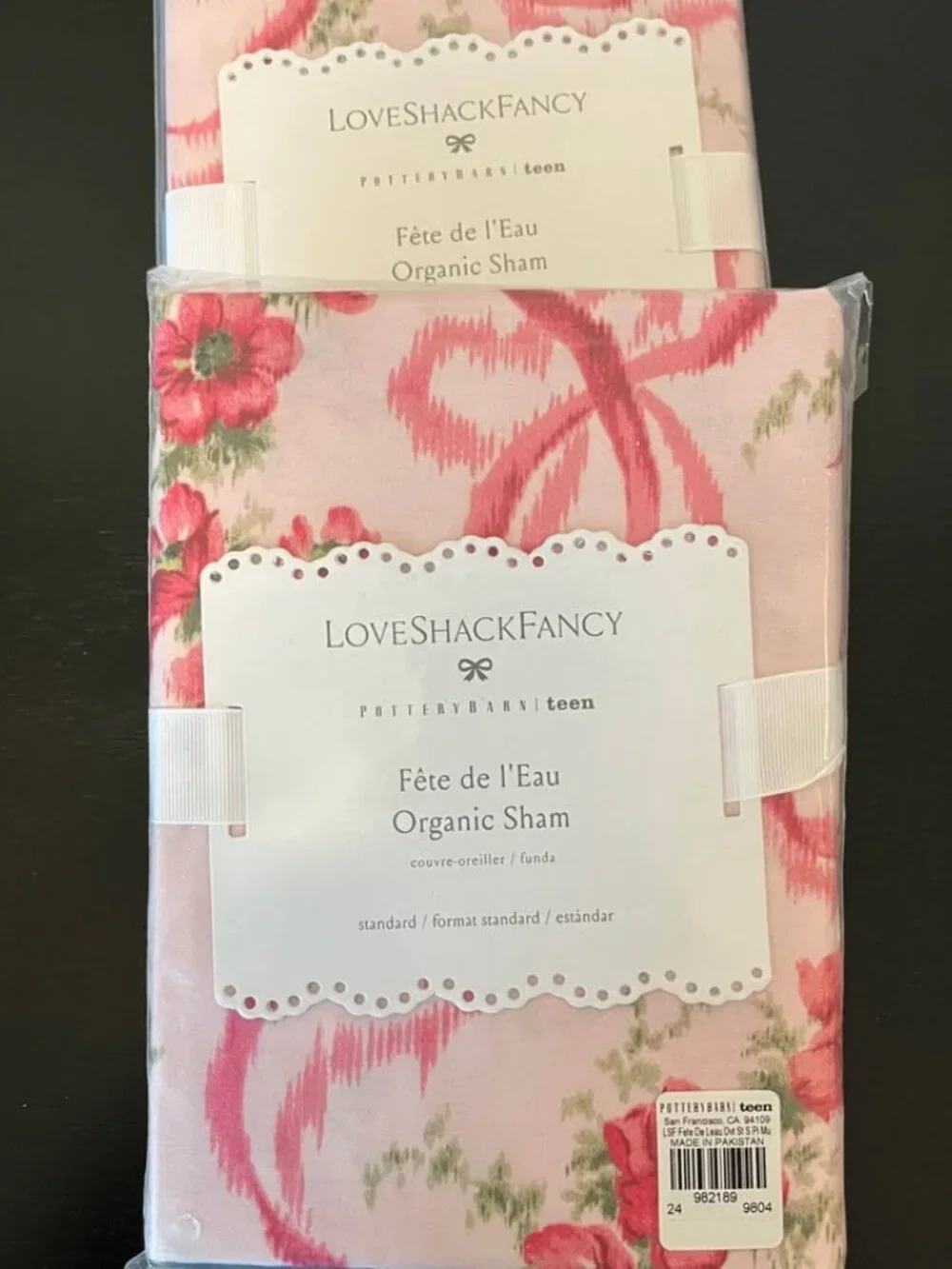 Love Shack Fancy Fete de L’Eau Duvet Cover (full/queen) and 2 matching standard